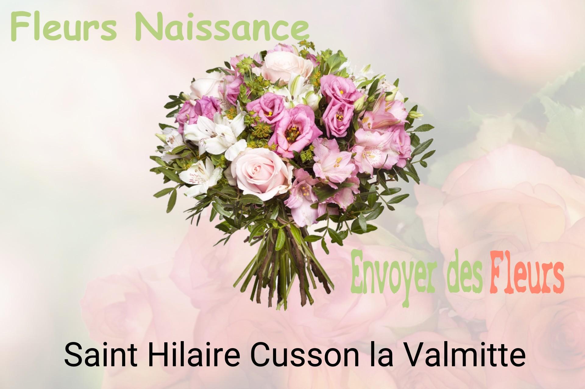 Bouquet de fleurs de naissance livré à Saint-Hilaire-Cusson-la-Valmitte